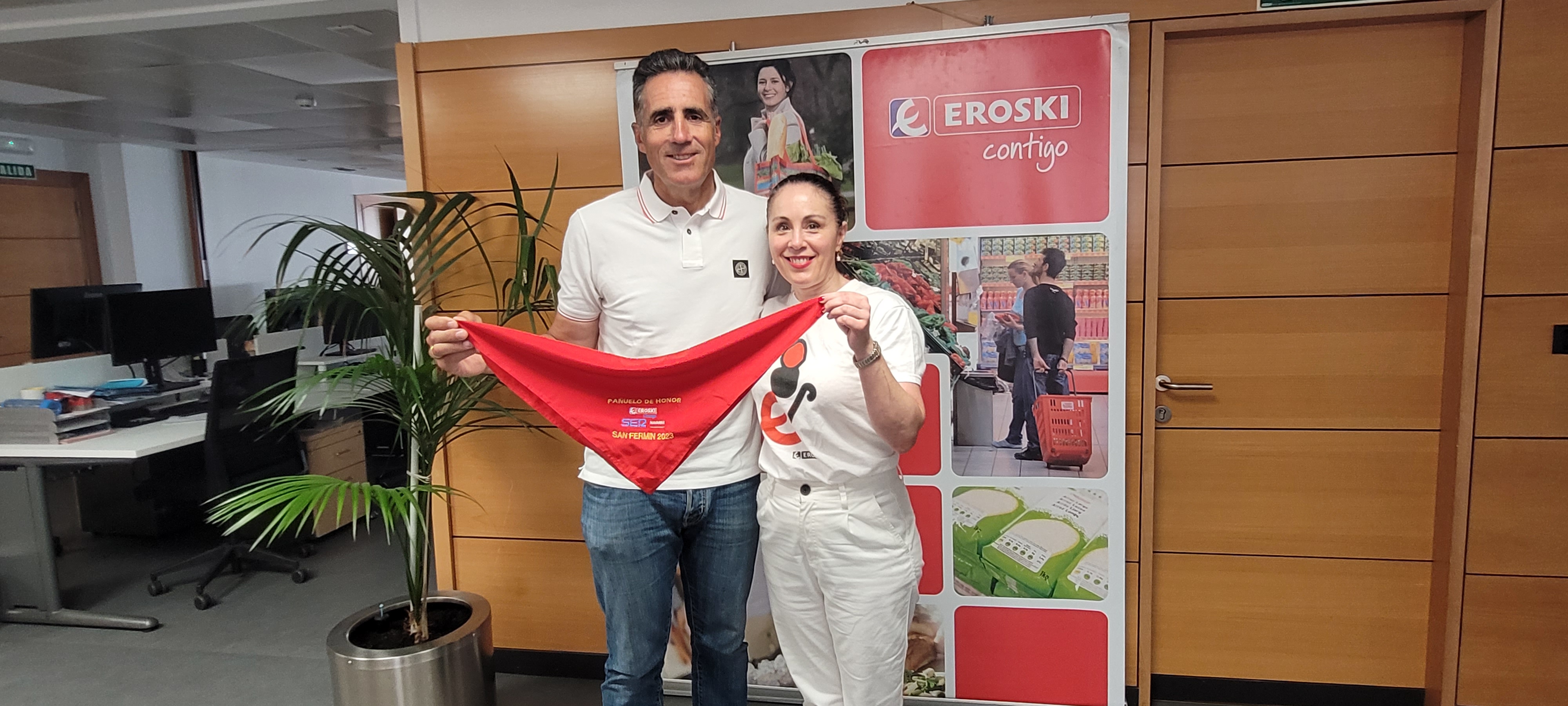 SAN FERMIN 2023. EL PA&Ntilde;UELO DEL 25&ordm; ANIVERSARIO